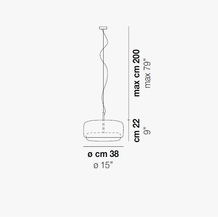 JUBE SP G CR/BC NEO LED 02 3000 JUBE Black/clear/white// подвесной LED 1х13  х   