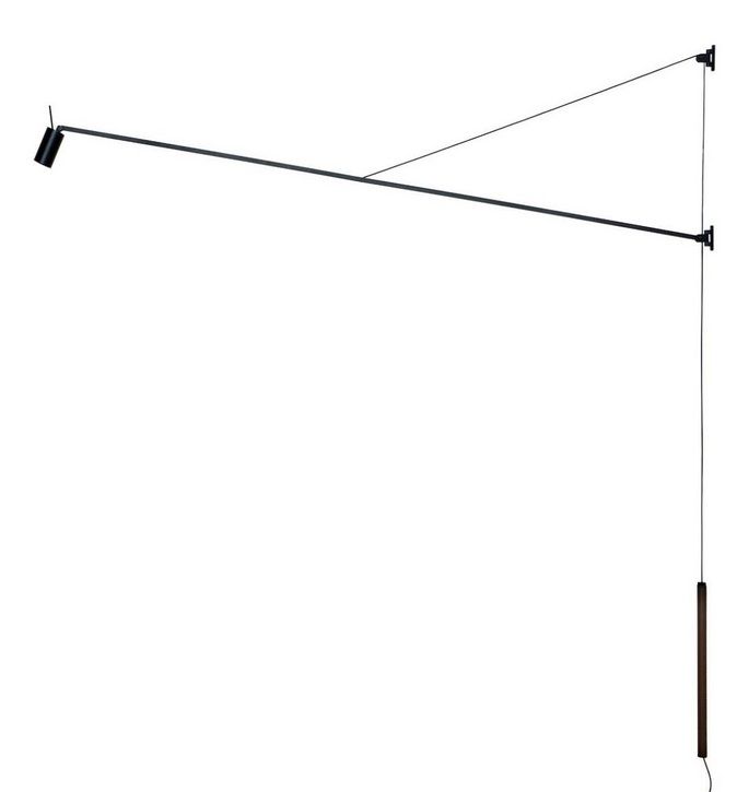 SWA LN2 31 SWAN matt black/// настенный LED 2700K 1х15  х   