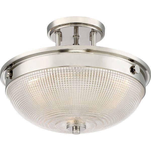 QZ-MANTLE-SF-IS MANTLE Imperial Silver/Clear// потолочный E27 2х60  х   