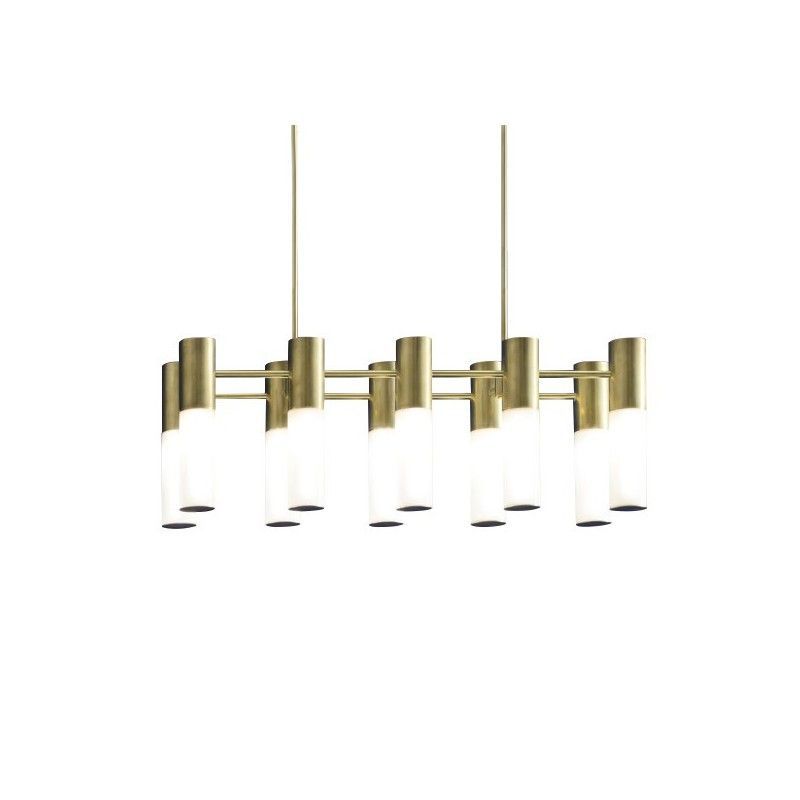 274.10.ONB ETOILE Brass/White// подвесной G9 LED 10х5  х   