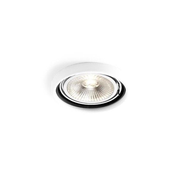 120130E0 OBOQ ROUND white/black/// встраиваемый G53 1х75  х   