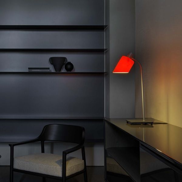 LDB EDR 11 LAMPE DE BUREAU   GREY/RED//красный настольный E14 1х20  х   