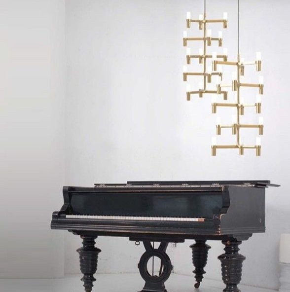 CRO HOW 58 CROWN gold plated/white// подвесной G9 15х25  х   
