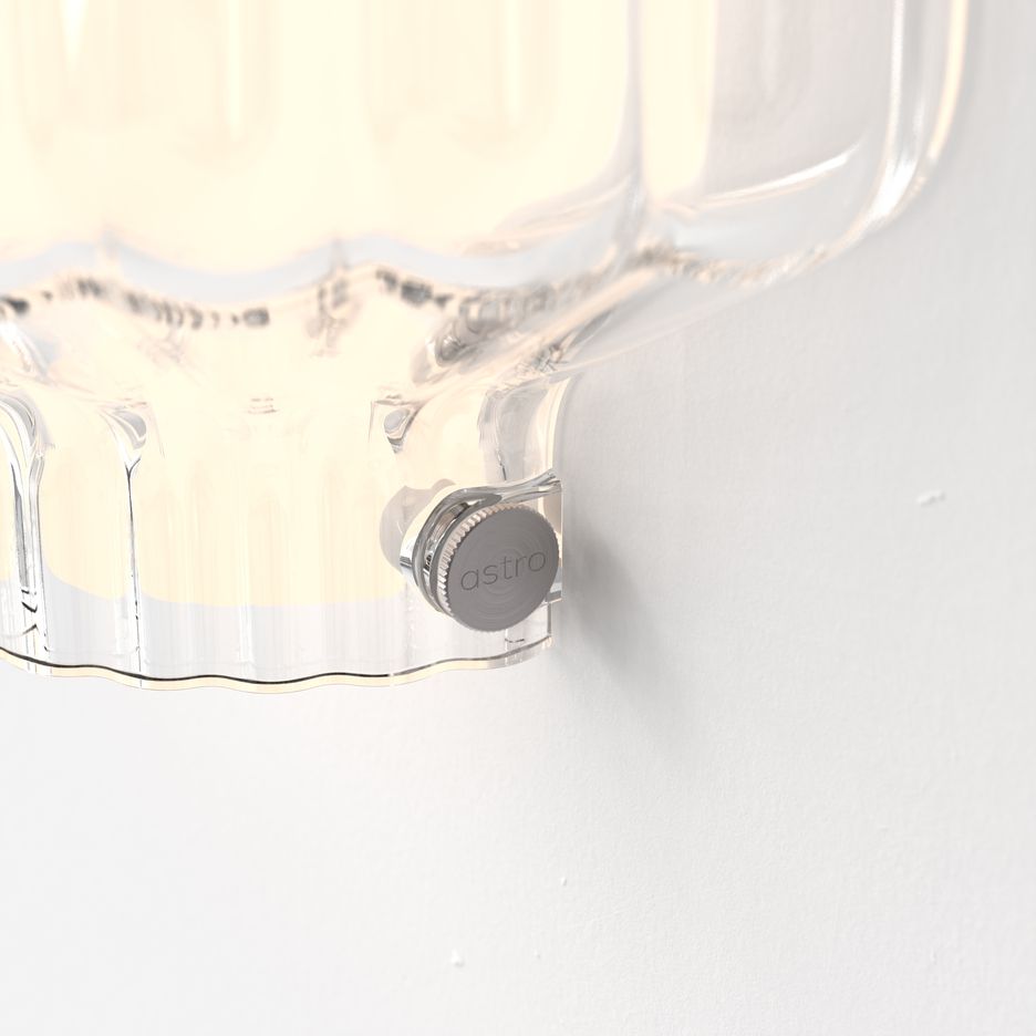 1461001 TORO matt white/clear/white//белый настенный E27 1х12LED  х   