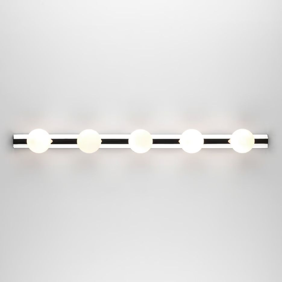 1087010 Cabaret 5 II Polished Chrome/Opal White// настенный G9 LED 5х3.5  х   