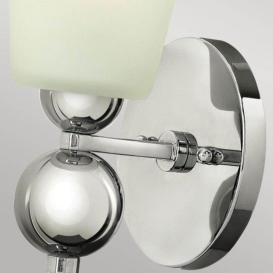 HK-ZELDA1-PN ZELDA Polished Nickel /Etched Glass // настенный E27 1х60  х   