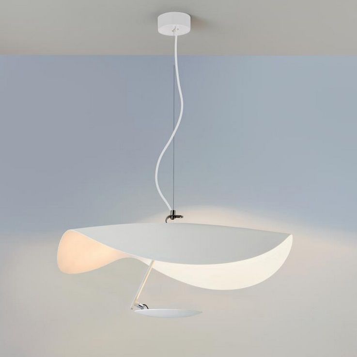 LS18 LEDERAM MANTA S1 white/satin/white// подвесной LED 1х17  х   