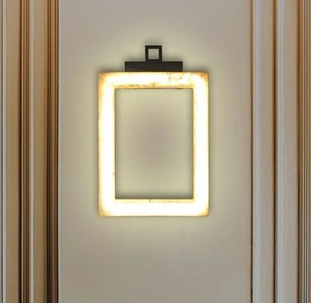 ACAM.002002 UFFIZI polish nickel/marble// настенный LED 1х25  х  ACAM.002002