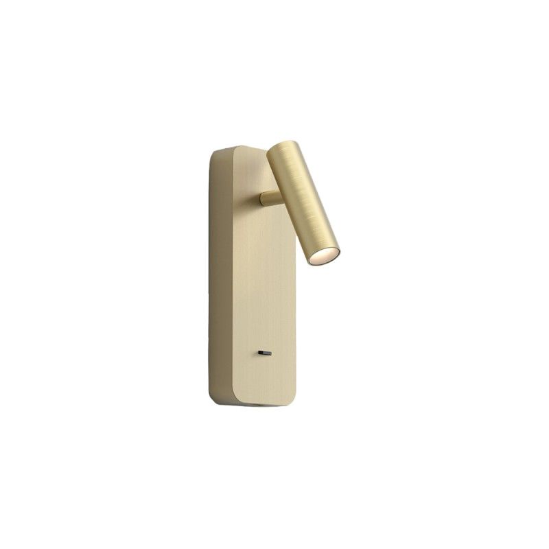 1058247 Enna Surface USB A+C matt gold/matt gold//прозрачный настенный LED 1х3.6  х   