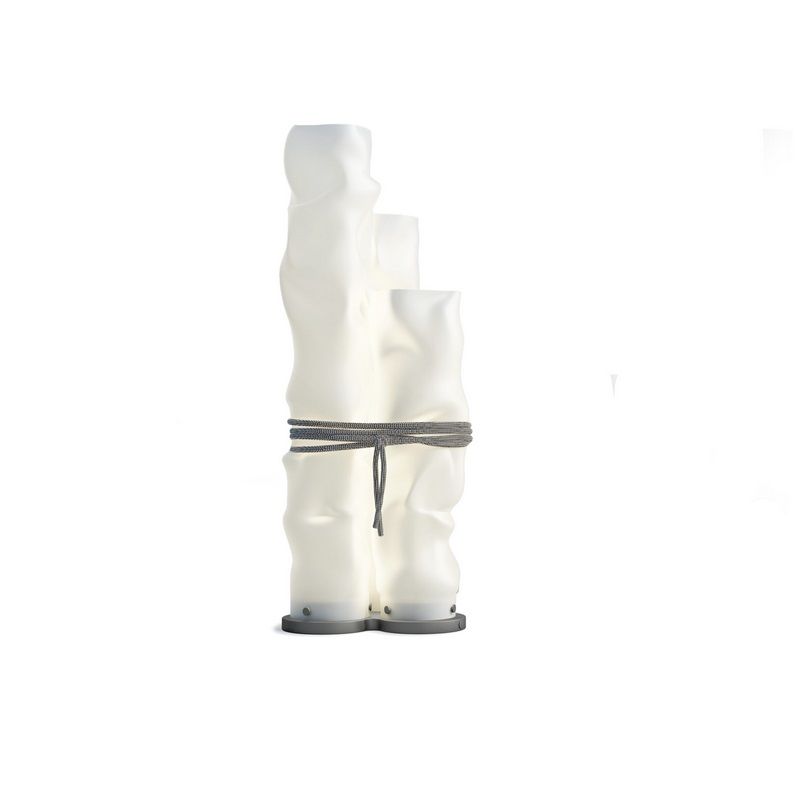 ACAM.004938 BAGGY BY PAOLA NAVONE WHITE/WHITE// настольный LED 3х27  х   