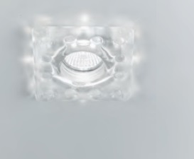 XV2003-GU10 INCASSI grey/crystal// встраиваемый GU10 1х50  х   