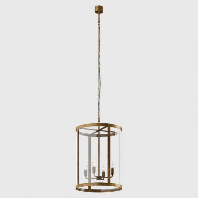 205.36.FF LONDON Antique Iron/Clear// подвесной E14 4х60  х   