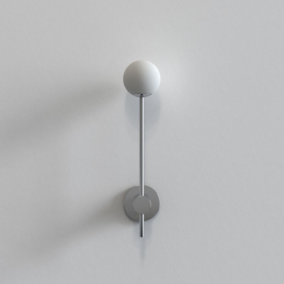 1424002 ORB Single Polished chrome/White// настенный G9 LED 1х3.5  х   