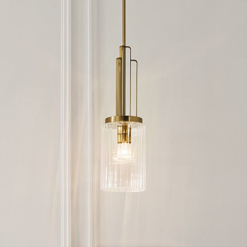 QN-KIMROSE-MP-BNB KIMROSE Brushed Natural Brass/Clear// подвесной E27 1х60  х   