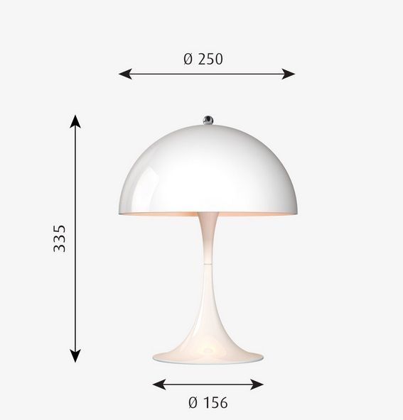 5744165303 PANTHELLA MINI pink/// настольный LED 1х10  х   
