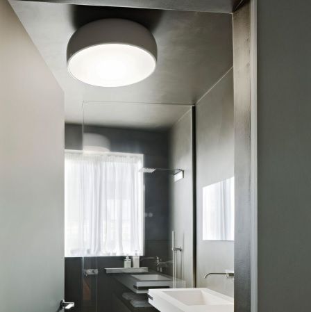 F1370021 SMITHFIELD C MUD (серо-коричневый)///white потолочный E27 LED 4х10  х   
