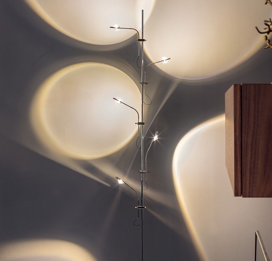 WWFBR WA WA TERRA brass/ напольный LED 5х1  х   