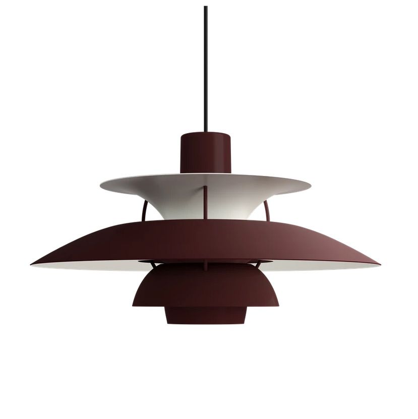 5741115055 PH 5 BURGUNDY/BURGUNDY// подвесной E27 1х60  х   