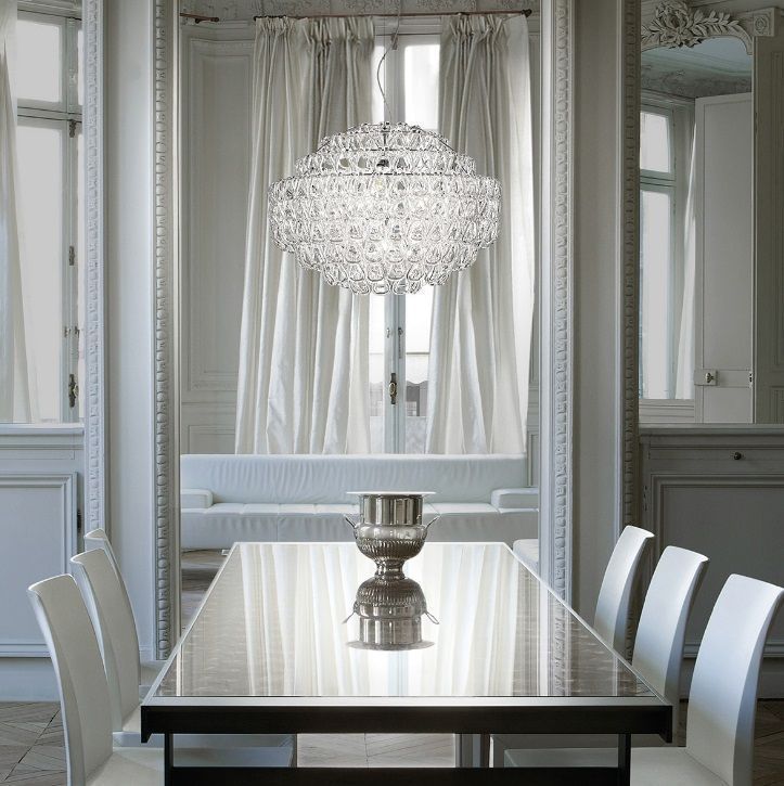 GIOGALI SP 65 CR/TR CR GIOGALI chrom/clear glass// подвесной E27 3х77  х   