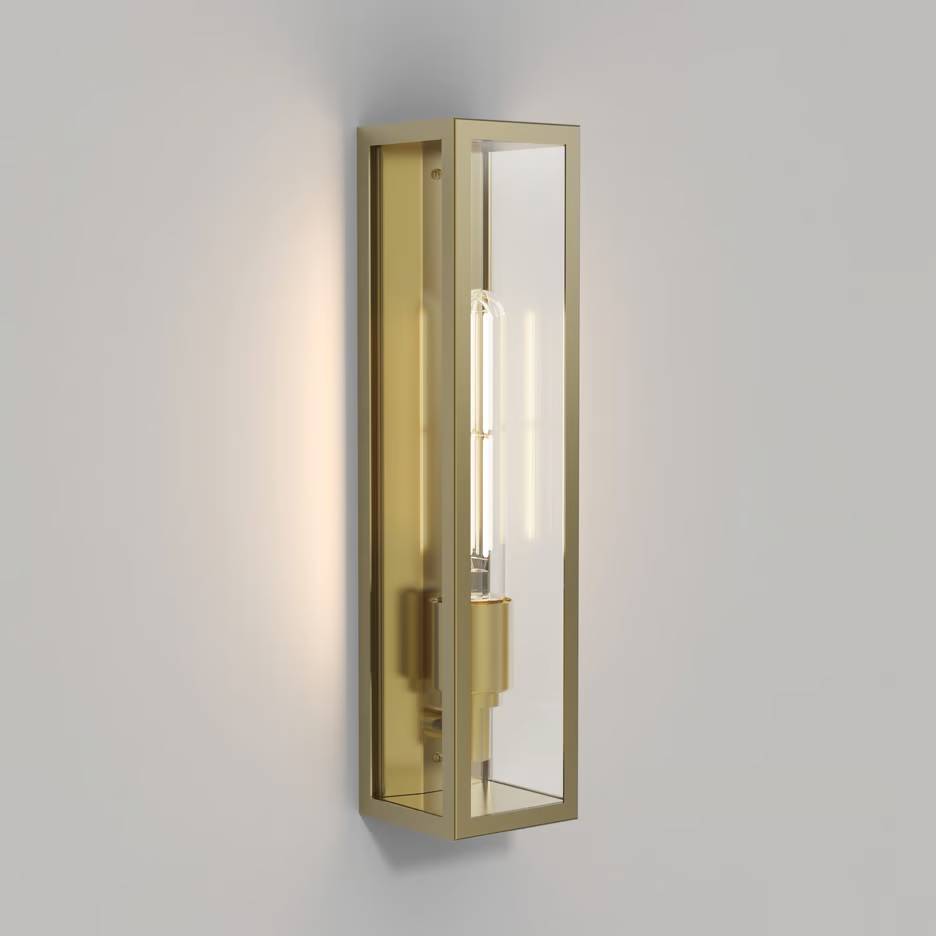 1402007 HARVARD 350 Natural Brass/Clear // настенный E27 1х40  х   