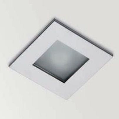 0301-00-00 Z SQUARE matt oxide lacquer///white встраиваемый GU5.3 1х50  х   