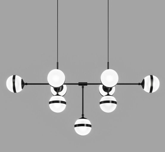 PEGGY SP 9 BC NL PEGGY black/white// подвесной G9 9х60  х   