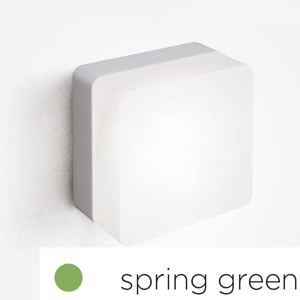 350 41 50 20 MUFFIN spring green///white потолочный LED 1х4,5 420lm х   