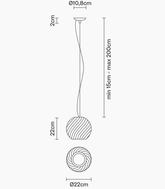 D82A0700 SWIRL chrom/clear// подвесной G9 1х60  х   