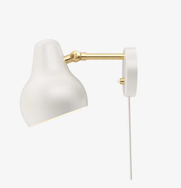 5743163306 VL38 Brushed brass/white// настенный LED 1х10  х   