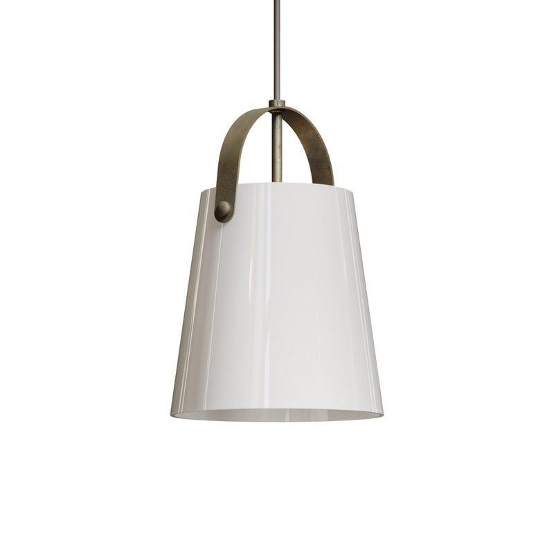 287.01.OOB BELL brass/white// подвесной E27 1х15  х   