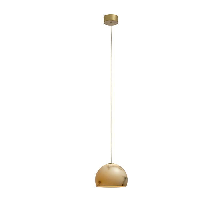 3031001 NEIL Satin gold/beige// подвесной LED 1х10  х   