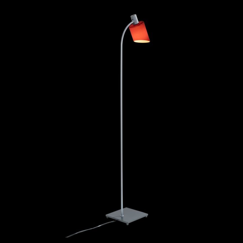 LDB EDR 21 LAMPE DE BUREAU READING  GREY/RED//красный напольный E14 1х20  х   