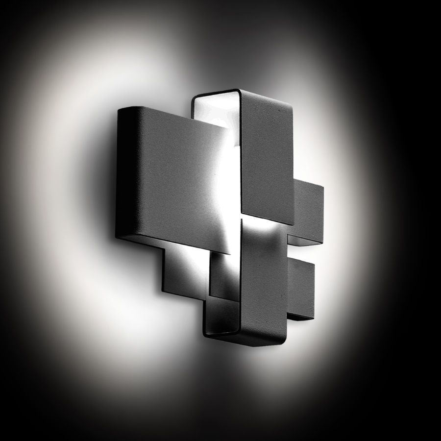 325163B4 (W898013-01-000+W898004-02-000) ARZY 1.0 black/ настенный LED 3000K 1х6  х   