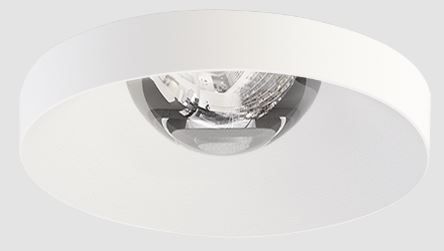 A3141011WT PUCK RECESSED M white///transparent встраиваемый LED 1х9  х   