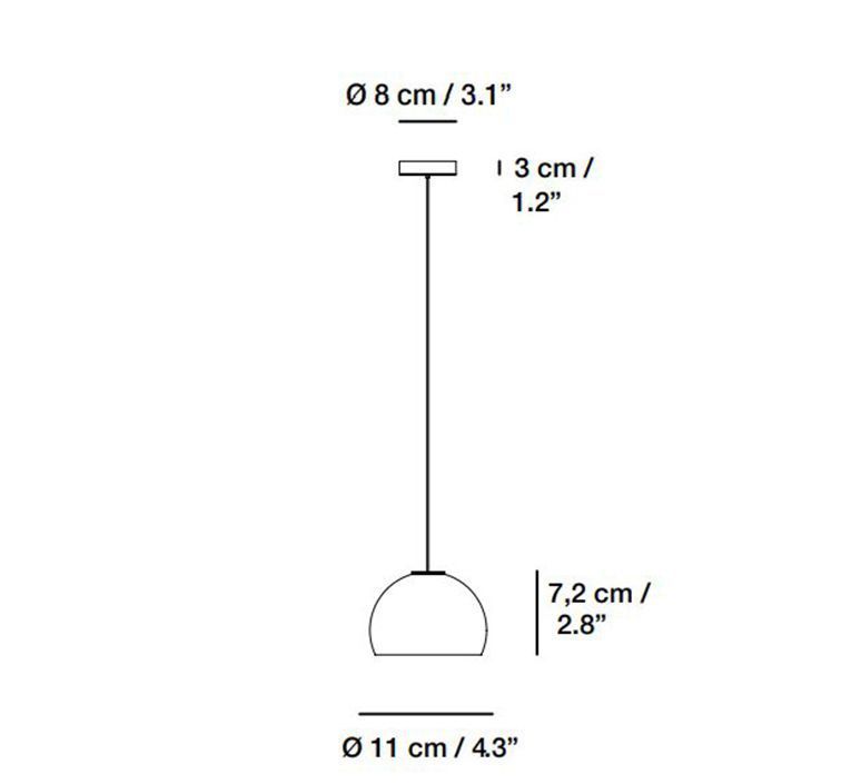 3271000 NEIL Matt nickel/beige// подвесной LED 1х6.6  х   