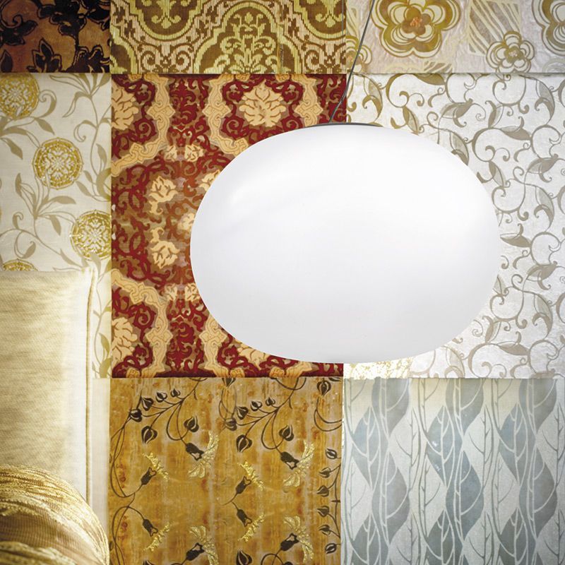 LUCCIOLA SP G LUCCIOLA  nickel/white// подвесной E27 3х  х   