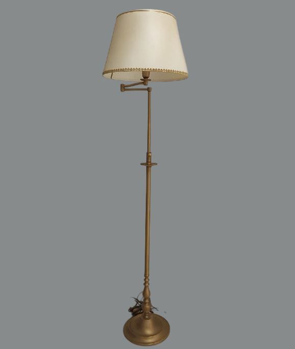 L 184   antique gold/ivory // напольный E27 1х60  х   