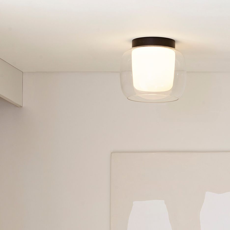 1450009 Aquina Ceiling 240 Matt black/Clear/White// потолочный E27 1х12LED  х   
