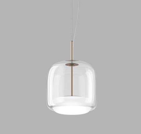 JUBE SP P BC CR JUBE gold satin/clear/white светильник подвесной LED 2700K 1х13  х  JUBE SP P BC CR