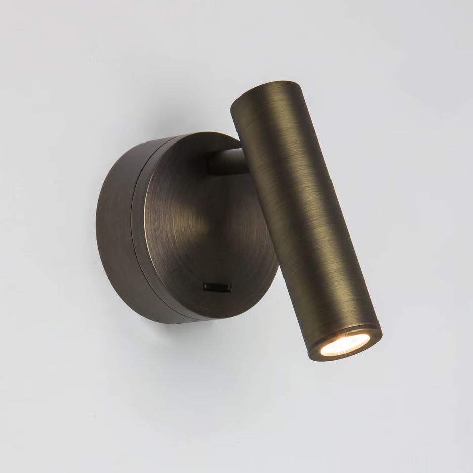 1058084 ENNA Bronze///прозрачный настенный LED 1х4.5  х   