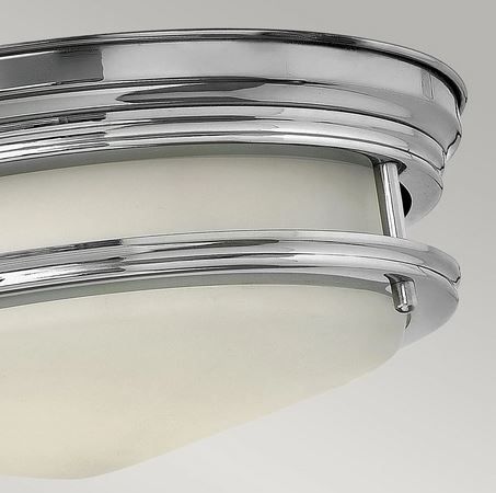 HK-HADLEY-F-CM HADLEY хром/белый// потолочный E27 3х60  х   