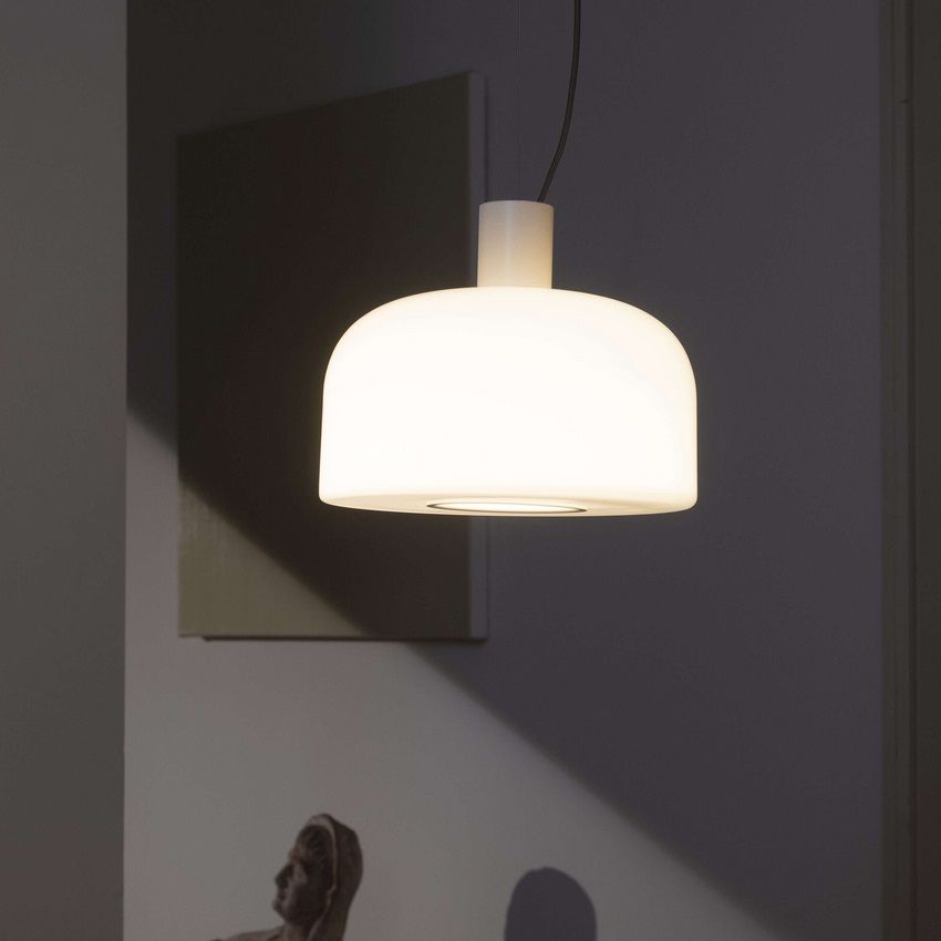 F1081009 BELLHOP GLASS WHITE/WHITE// подвесной LED 1х30  х   