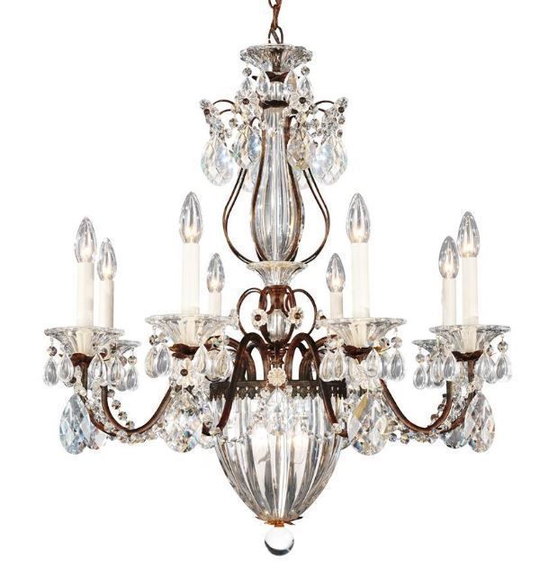 1248 23 H BAGATELLE etruscan gold/прозрачный// подвесной E14 11х40  х   