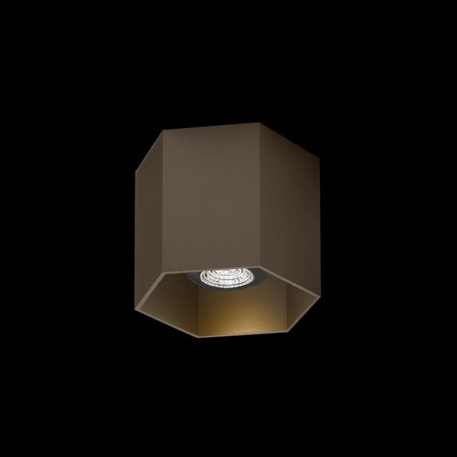 146520Q0 (912010W0 + 911032Q1) HEXO bronze / потолочный GU10 1х35  х   