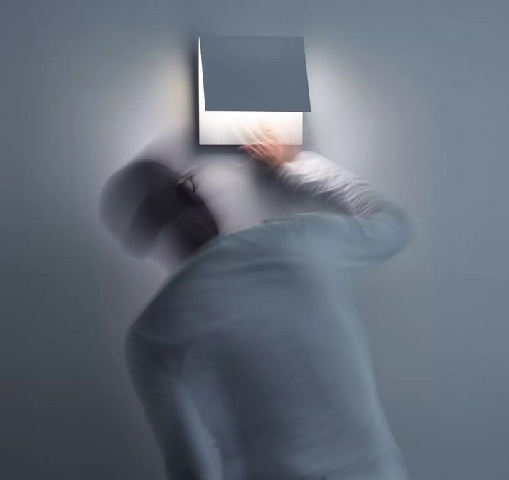 171603 FOLDER matt white/// настенный LED 1х20  х   