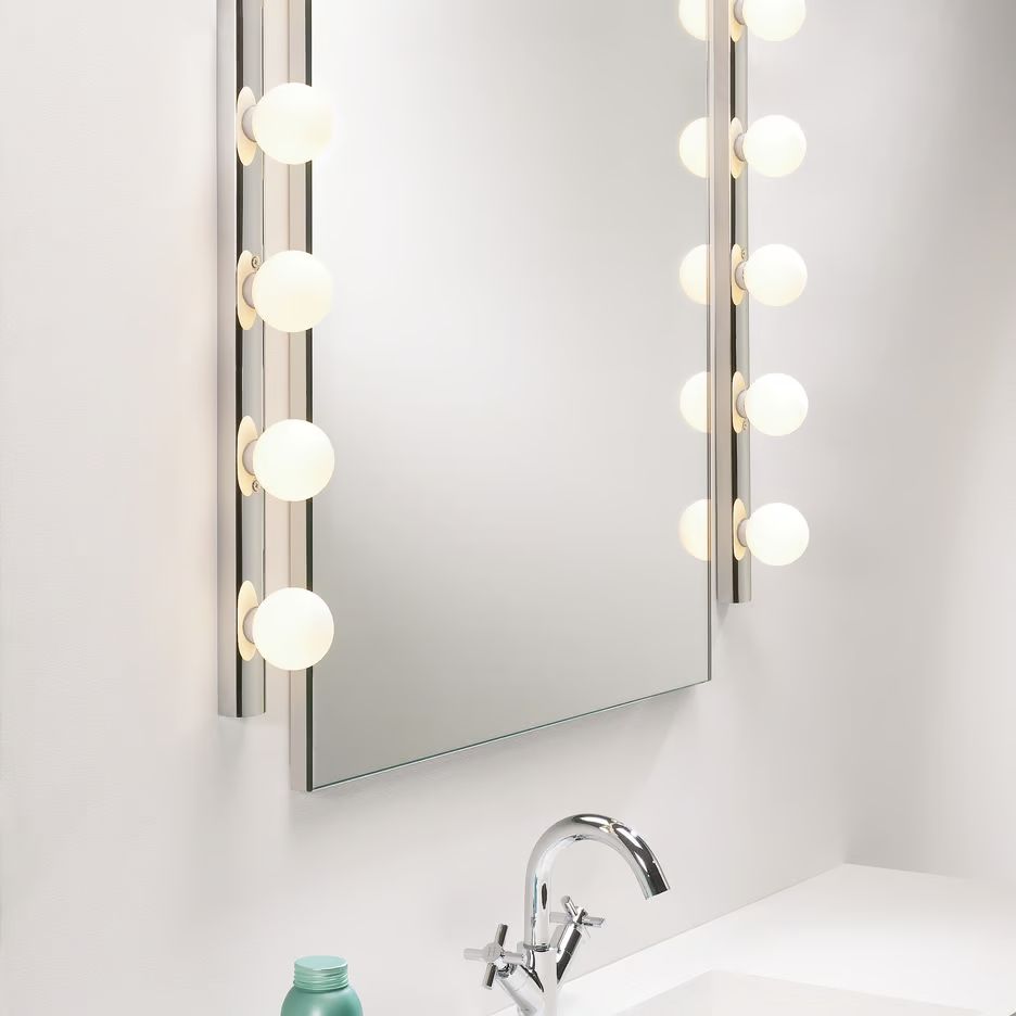 1087010 Cabaret 5 II Polished Chrome/Opal White// настенный G9 LED 5х3.5  х   