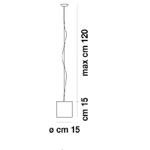 CILD SP15 E27 CR CILD nickel/crystal/white// подвесной E27 1х100  х   