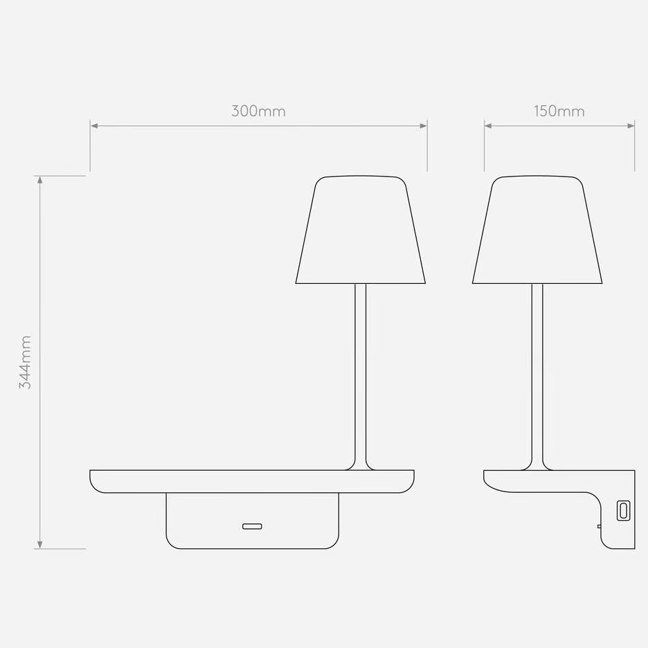 1446001 ITO Matt white/Matt white//белый настенный G9 LED 1х5  х   