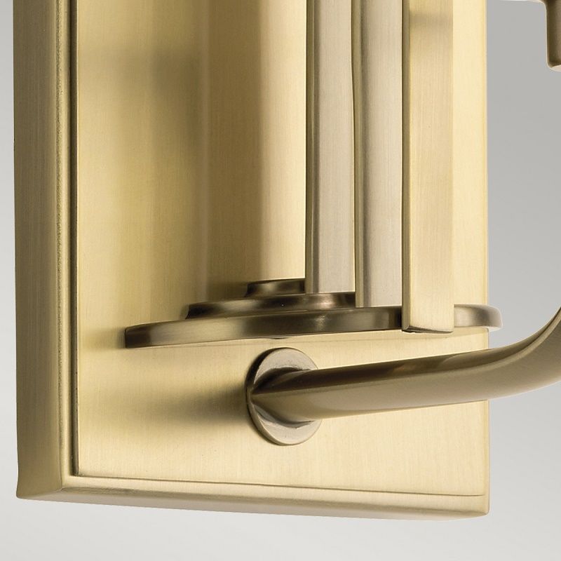 QN-KIMROSE1-BNB KIMROSE Brushed Natural Brass /Clear// настенный E14 1х40  х   