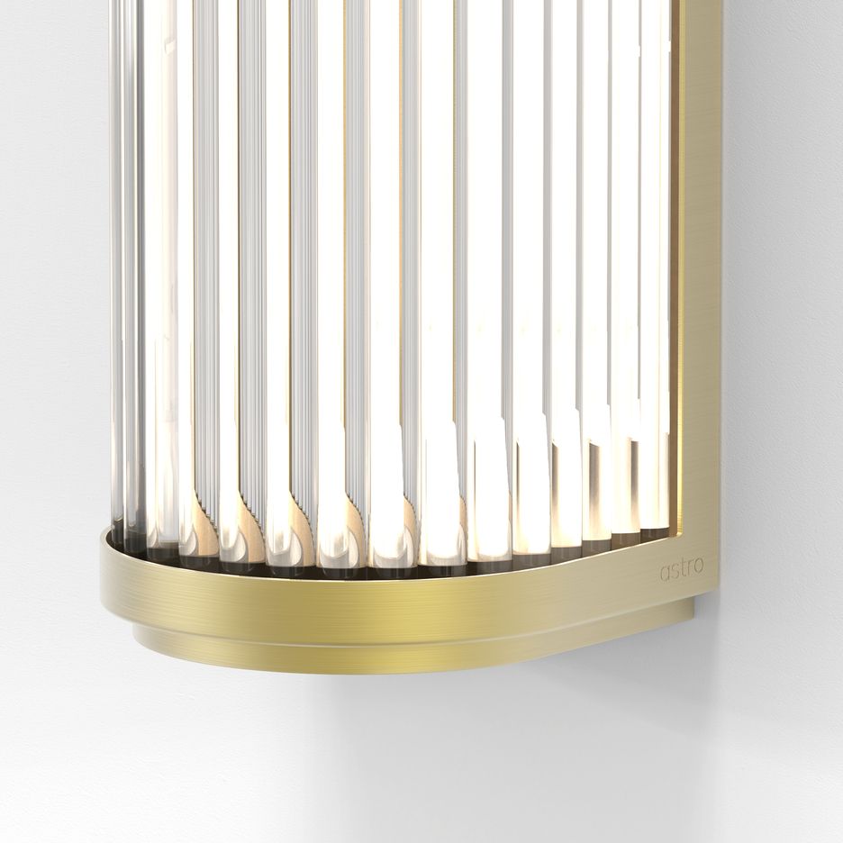 1380040 VERSAILLES 370 Matt gold/Clear// настенный LED 1х12  х   